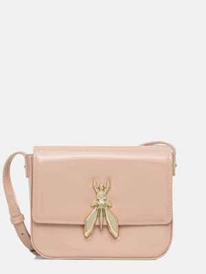 Patrizia Pepe torebka skórzana kolor pomarańczowy 8B0303 L125