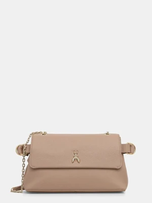 Patrizia Pepe torebka skórzana kolor pomarańczowy 8B0306 L162