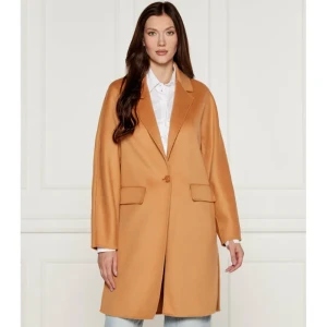 Patrizia Pepe Wełniany płaszcz