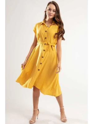 Pattaya Sukienka w kolorze żółtym rozmiar: 38