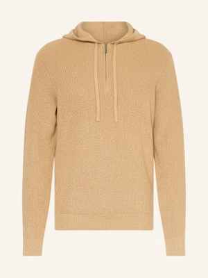Paul Bluza Z Kapturem Z Dzianiny beige