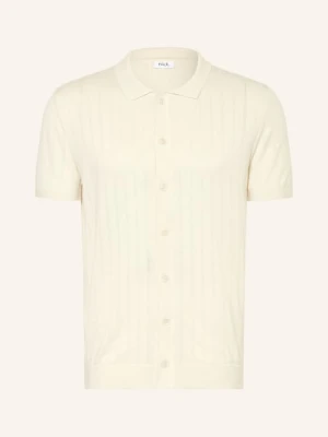 Paul Bluzka Z Dzianiny Slim Fit beige