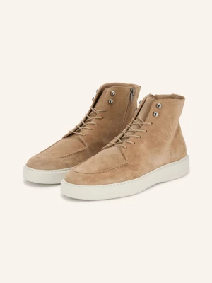 Paul Botki Sznurowane beige