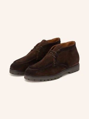 Paul Buty Sznurowane braun CIEMNOBRĄZOWY
