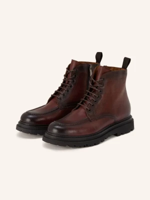 Paul Buty Sznurowane braun CIEMNOBRĄZOWY