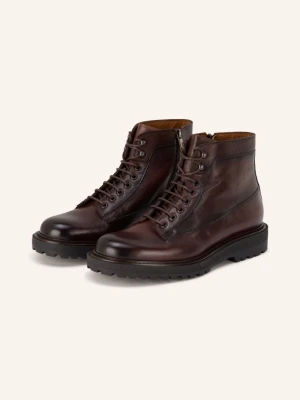 Paul Buty Sznurowane braun CIEMNOBRĄZOWY