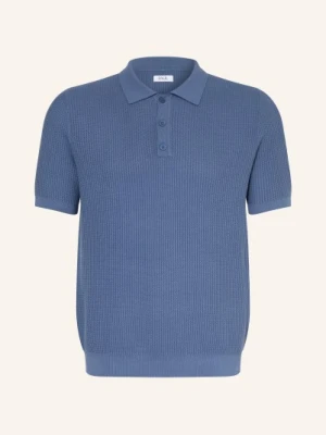 Paul Dzianinowa Koszulka Polo blau