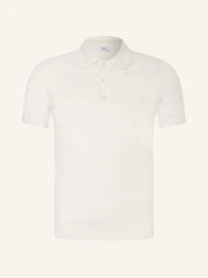 Paul Dzianinowa Koszulka Polo weiss