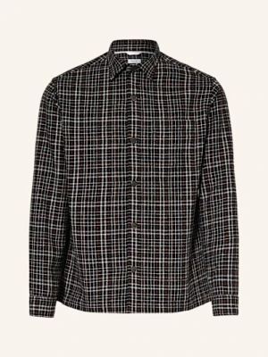 Paul Flanelowa Koszula Wierzchnia schwarz