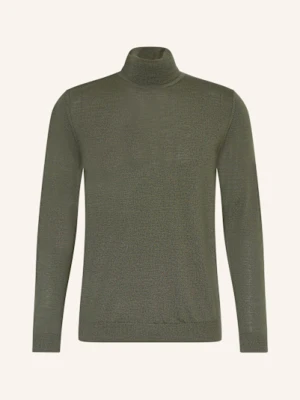 Paul Golf Z Wełny Merino gruen