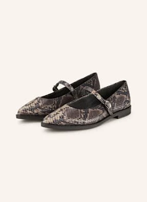Paul Green Baleriny Mary Jane Boa Safari beige