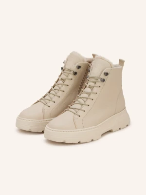 Paul Green Botki Sznurowane beige