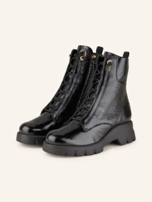 Paul Green Botki Sznurowane schwarz