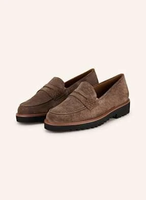 Paul Green Loafersy Earth braun