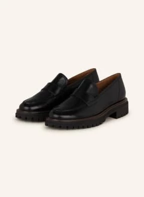 Paul Green Loafersy schwarz