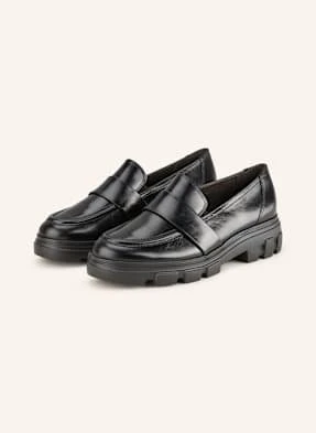 Paul Green Loafersy schwarz