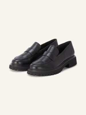 Paul Green Loafersy schwarz CZARNY