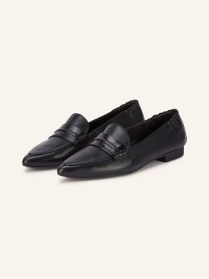 Paul Green Loafersy schwarz CZARNY