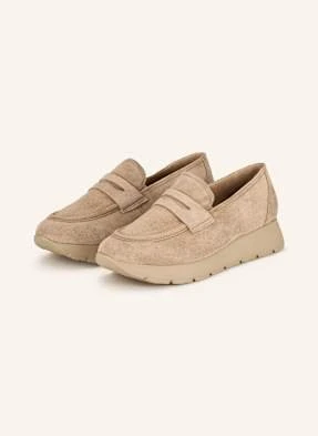 Paul Green Penny Loafers beige