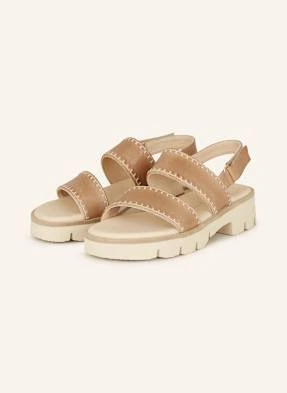Paul Green Sandały Na Platformie Star beige