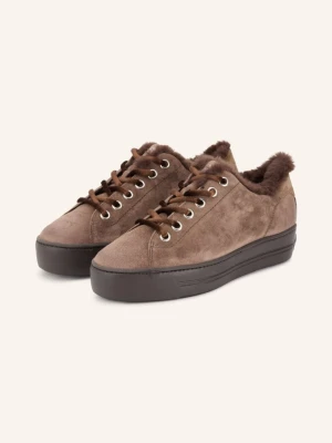 Paul Green Sneakersy braun CIEMNOBRĄZOWY