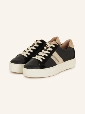 Paul Green Sneakersy schwarz CZARNY