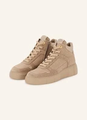 Paul Green Wysokie Sneakersy beige