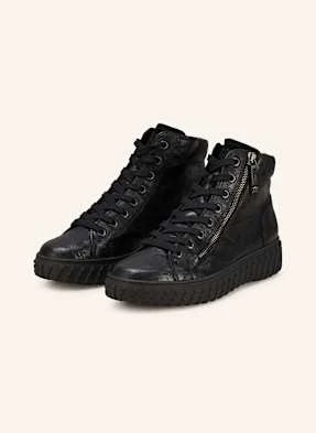 Paul Green Wysokie Sneakersy schwarz