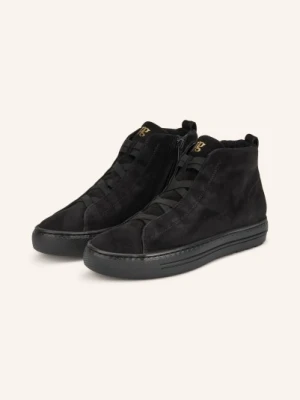 Paul Green Wysokie Sneakersy schwarz