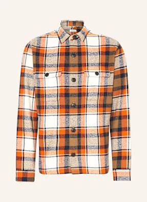 Paul Koszula Flanelowa Comfort Fit orange