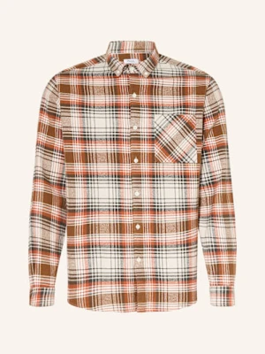 Paul Koszula Flanelowa Comfort Fit orange
