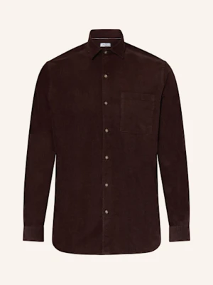 Paul Koszula Sztruksowa Comfort Fit braun