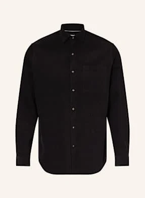 Paul Koszula Sztruksowa Comfort Fit schwarz
