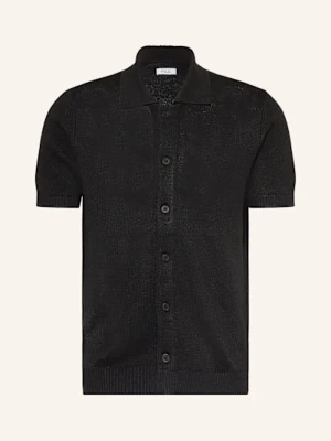 Paul Koszula Z Dzianiny Comfort Fit Z Lnu schwarz