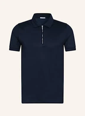 Paul Koszulka Polo Z Dżerseju blau