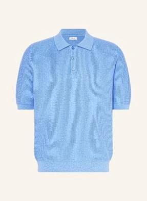 Paul Koszulka Polo Z Dzianiny blau