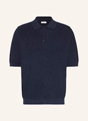 Paul Koszulka Polo Z Dzianiny blau