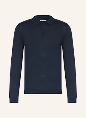Paul Koszulka Polo Z Dzianiny blau