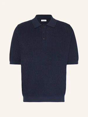 Paul Koszulka Polo Z Dzianiny blau