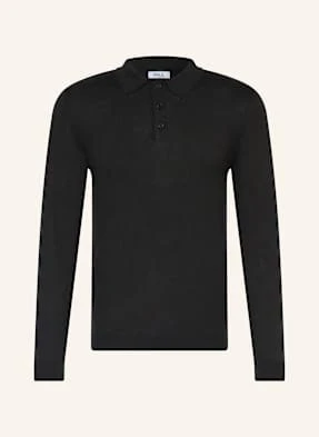 Paul Koszulka Polo Z Dzianiny schwarz
