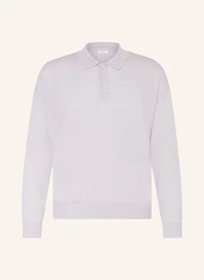 Paul Koszulka Polo Z Dzianiny Z Wełny Merino silber