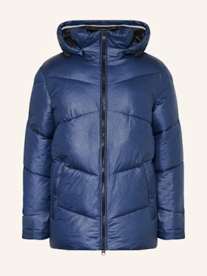 Paul Kurtka Pikowana Z Izolacją Dupont™ Sorona® I Odpinanym Kapturem blau