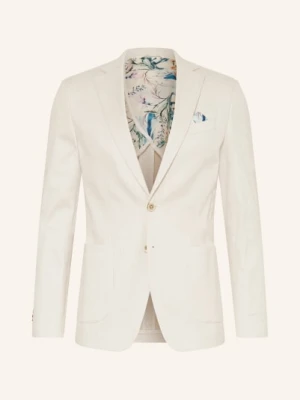 Paul Marynarka Garniturowa Extra Slim Fit Z Lnu beige