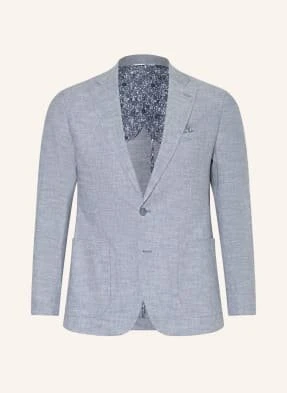 Paul Marynarka Garniturowa Slim Fit Z Dodatkiem Lnu blau