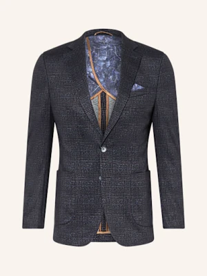 Paul Marynarka Garniturowa Slim Fit Z Dżerseju blau