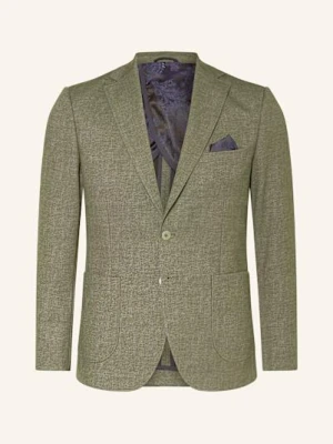 Paul Marynarka Garniturowa Slim Fit Z Dżerseju gruen