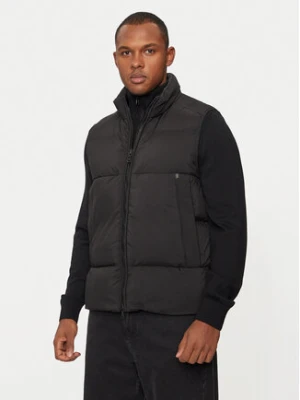 Paul&Shark Bezrękawnik 14312614 Czarny Regular Fit