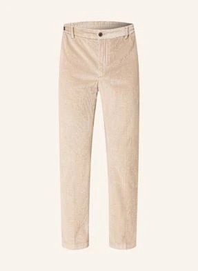 Paul & Shark Chinosy Ze Sztruksu Extra Slim Fit beige