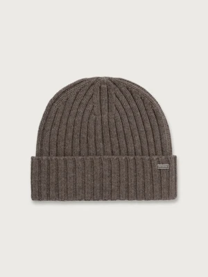 Paul&Shark czapka beanie damska wełniana beżowy