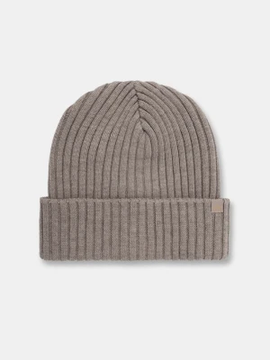 Paul&Shark czapka beanie męska wełniana beżowy